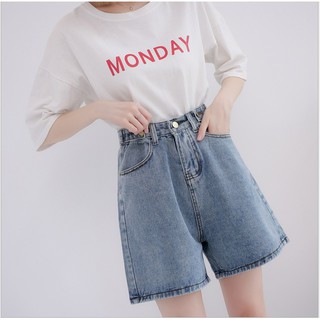 QUẦN  SHORT JEANS CẠP CAO