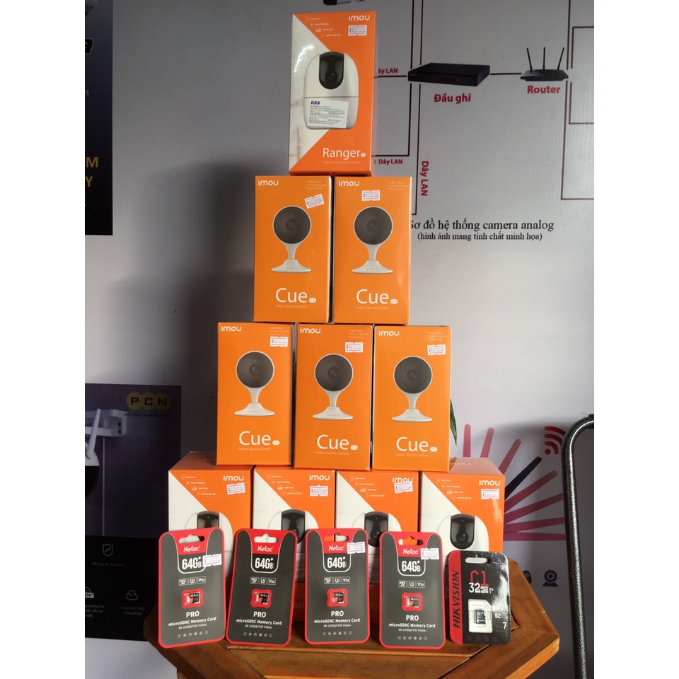 Camera Imou  2M A22EP Ranger 2 xuay 360 - C22EP Cue 2-D Chính Hãng BH 2 năm