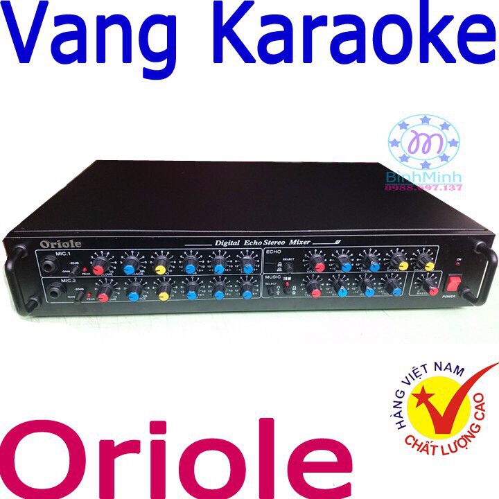 Vang Oriole Digital EchoStereoMixer | Vang Hát Karaoke