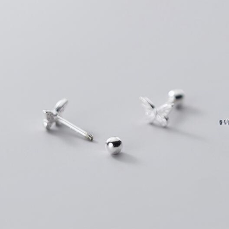 Hoa tai bướm đơn giản thời trang phong cách hàn quốc