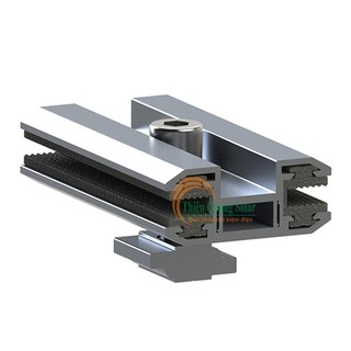 Kẹp giữa tấm pin 2 mặt kính solar