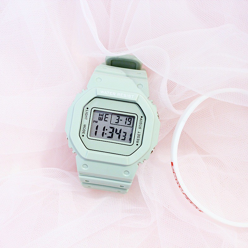 Đồng hồ điện tử Dotime nam nữ đeo tay mặt vuông phong cách thể thao ZO78 | BigBuy360 - bigbuy360.vn