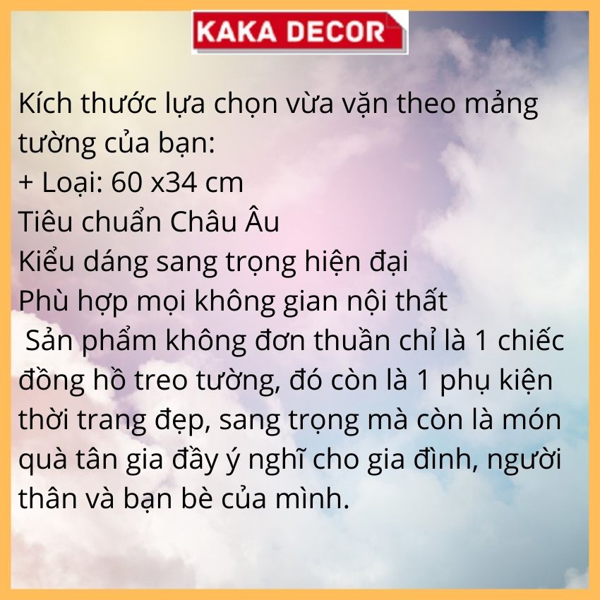 Đồng Hồ Treo Tường Quả Lắc Sáng Tạo Độc Đáo DHQL