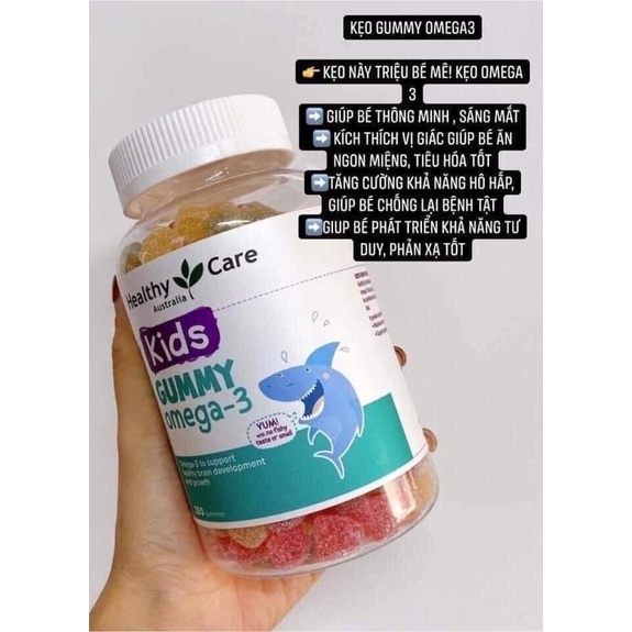 Kẹo gummy Omega 3