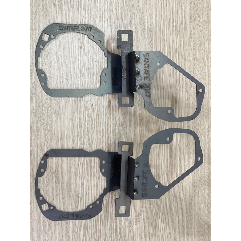 Dưỡng bi, Pat gắn đèn trợ sáng cho xe Huyndai Santafe 2015- 2020 2 bi, 2017-2019 1 bi, Elantra 2017 2 bi