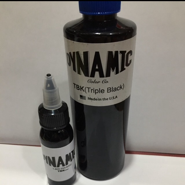 Mực dynamic triple black tbk mẫu mới