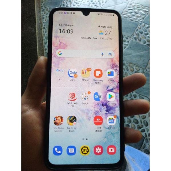 Điện thoại cũ Samsung galaxy A70 6/128gb giá rẻ chiến mọi loại game
