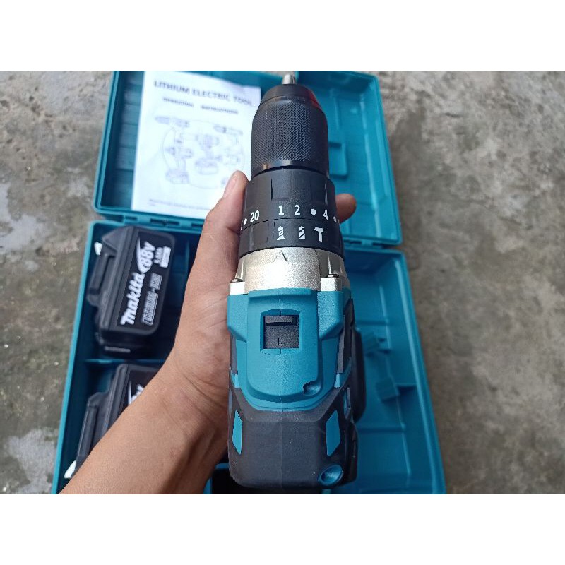 Máy Khoan pin đầu Kẹp 13mm -khoan pin Makita - không chổi than