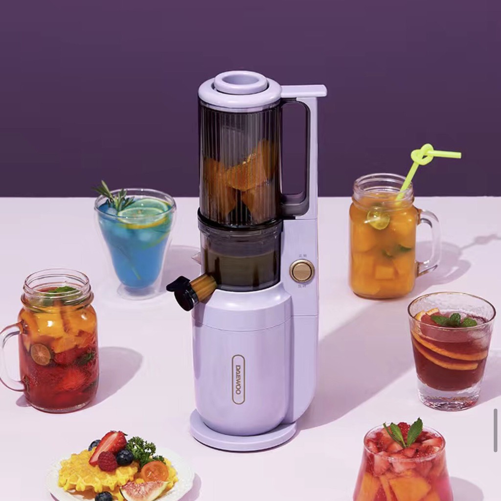 Máy ép hoa quả trái cây chậm DAEWOO bản nâng cấp cổ to bảo hành 12 tháng