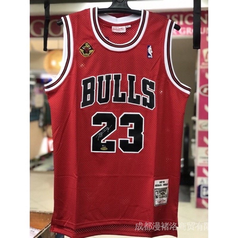 Áo jersey thể thao bóng rổ NBA Chicago Bulls dành cho nam YF1