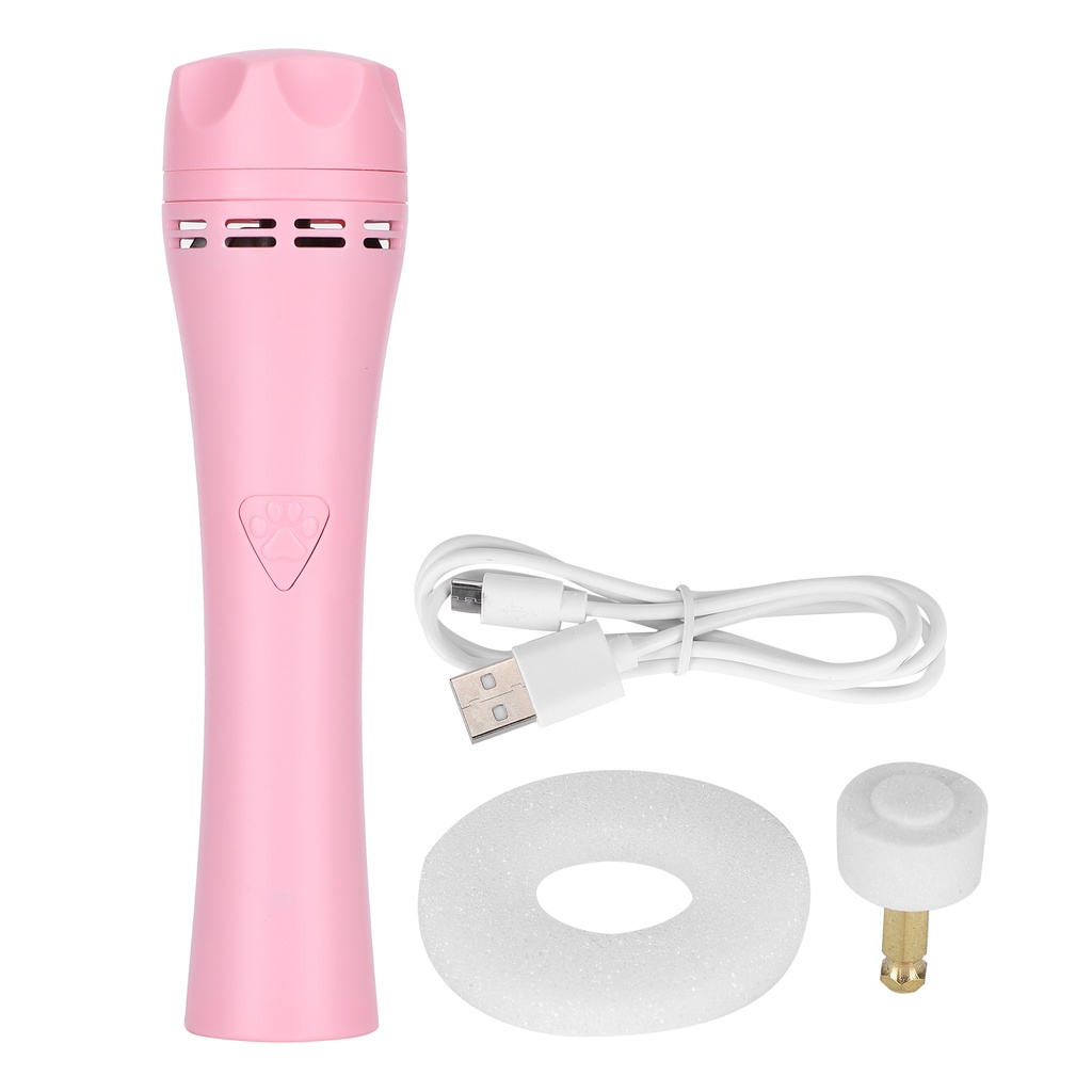 Có thể bán buôn Máy mài móng tay cho chó chạy bằng điện cắt tỉa USB Pet Claw Grooming làm mịn Virgina056 Hàng giao ngay