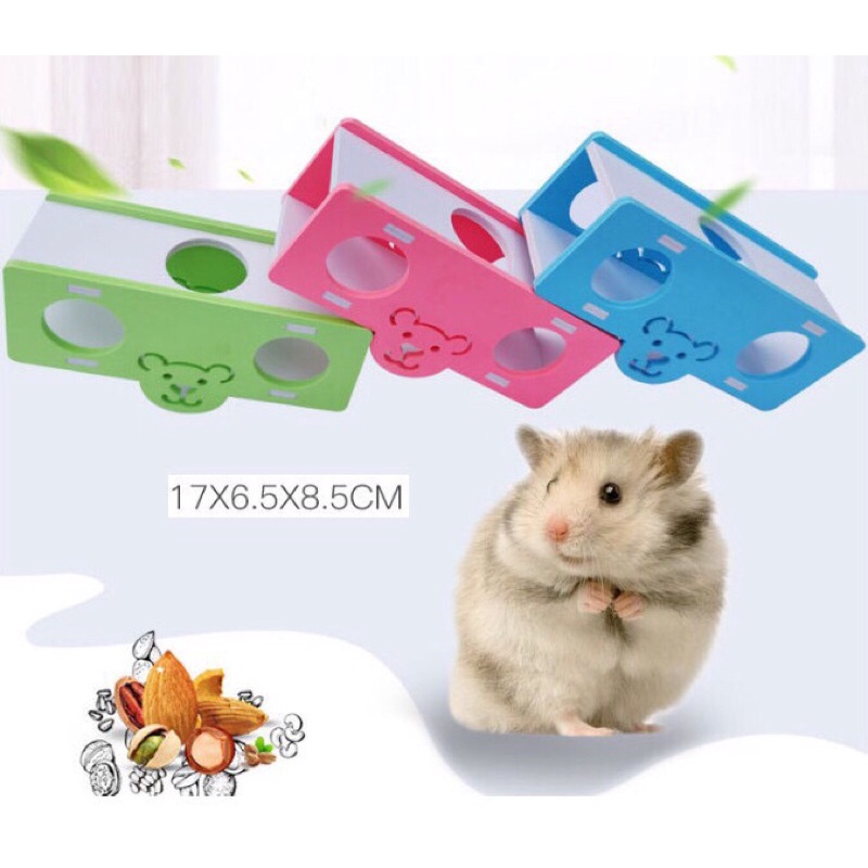 bập bênh ống chui cho hamster