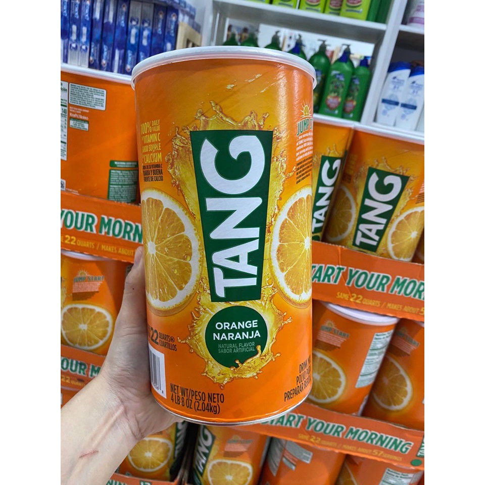 Cam TANG Mỹ ⚡ SIÊU NGON ⚡ Bột Cam hòa tan TANG của Mỹ Hương vị ngọt ngào, thơm mát như hoa quả tươi