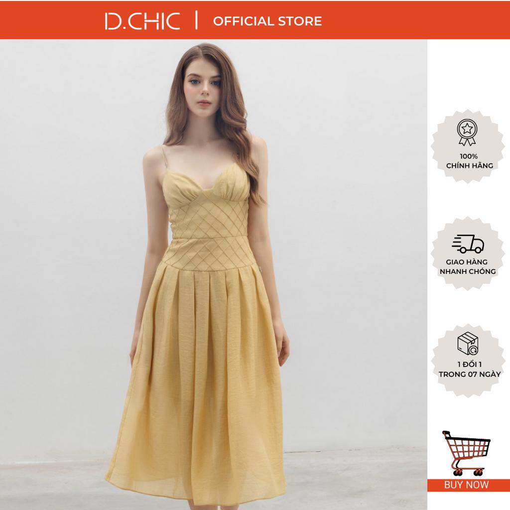 Váy dây mí ly quả trám D.CHIC MS: 2813256