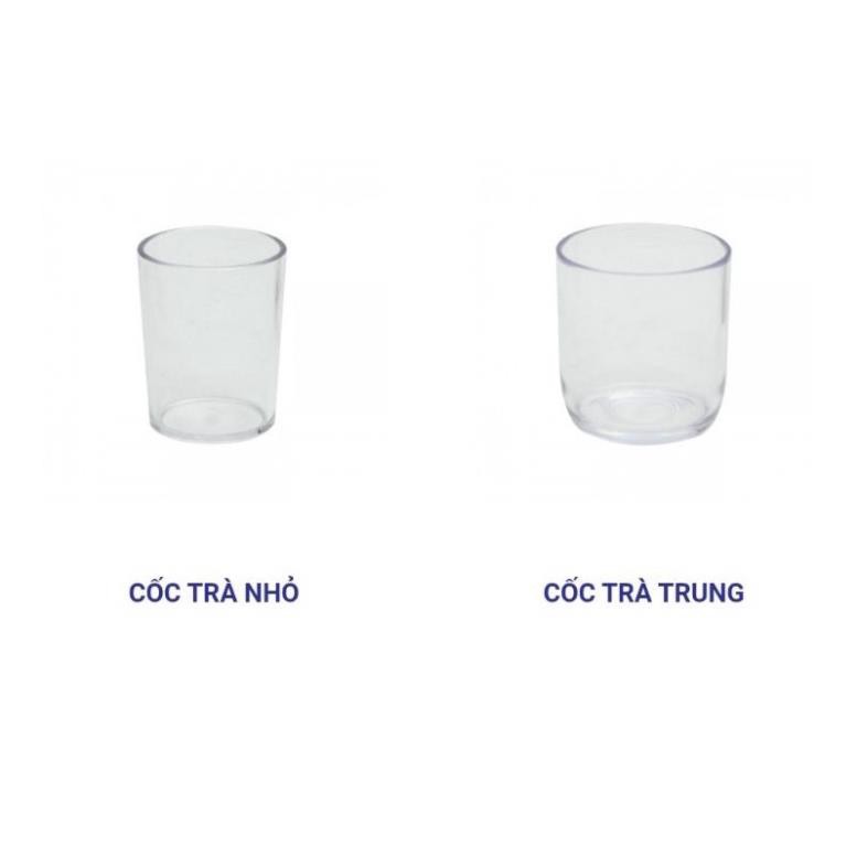 [KHO SỈ] Cốc trà cốc nhựa mê ca song long (size bé và trung) | BigBuy360 - bigbuy360.vn