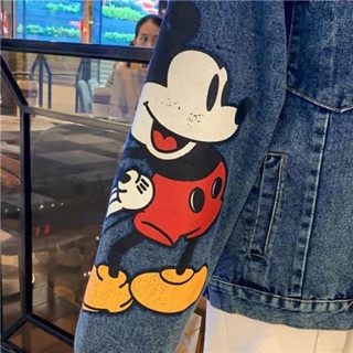 Áo khoác jean Mickey