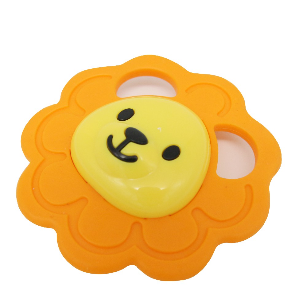 Gặm nướu mềm hình sư tử BPA Free an toàn cho bé - Winfun 0164 - Đồ chơi cho bé sơ sinh tới 1 tuổi tập cầm, gặm, cắn