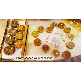 Nến TEALIGHT sáp ong tự nhiên