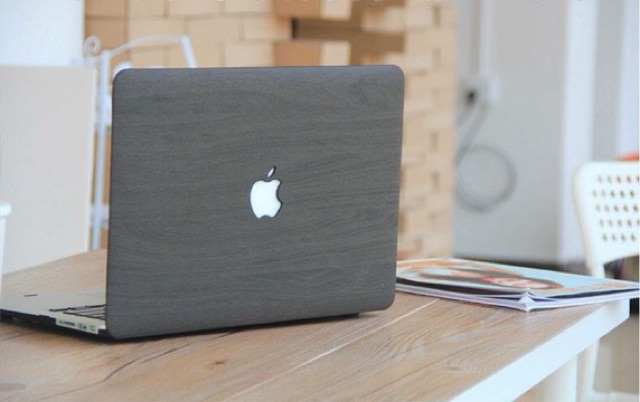 Ốp Macbook vân gỗ cao cấp chống trầy xước va đập | BigBuy360 - bigbuy360.vn