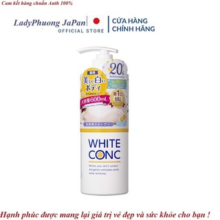Sữa tắm white conc body nhật 600ml