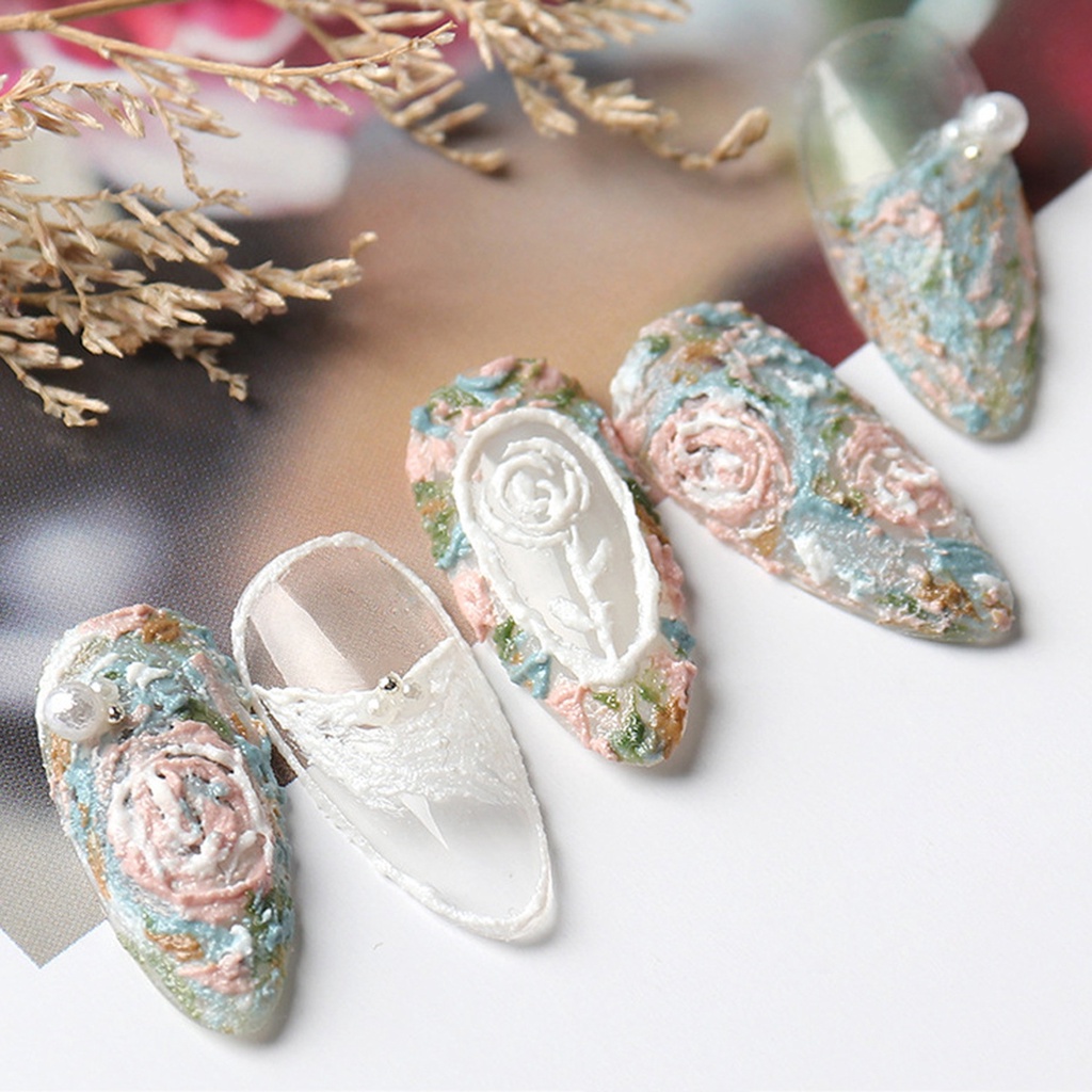 [Hàng mới về] Sơn móng tay 6ml tạo kiểu ba chiều làm đẹp cho nữ