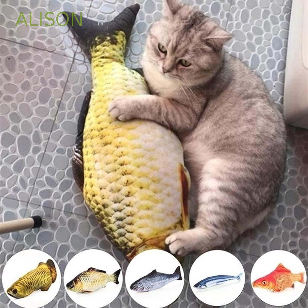 Đồ chơi con cá nhồi bông dành cho mèo cưng