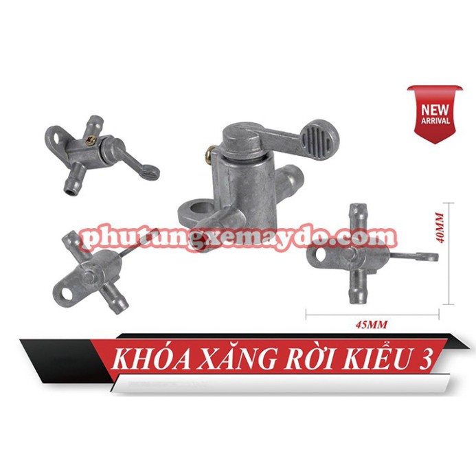 KHÓA XĂNG RỜI KIỂU 3 [BAO ĐỔI TRẢ NẾU HÀNG LỔI]
