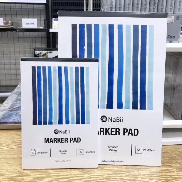 SỔ VẼ NABII MARKER PAD 250 GSM 20 TỜ