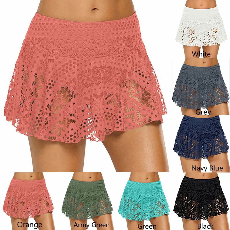 Chân váy bơi lưng cao thiết kế xuyên thấu quyến rũ cho phái nữ | BigBuy360 - bigbuy360.vn