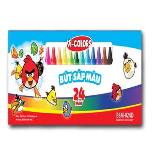 Bút sáp 24 màu vi-colors