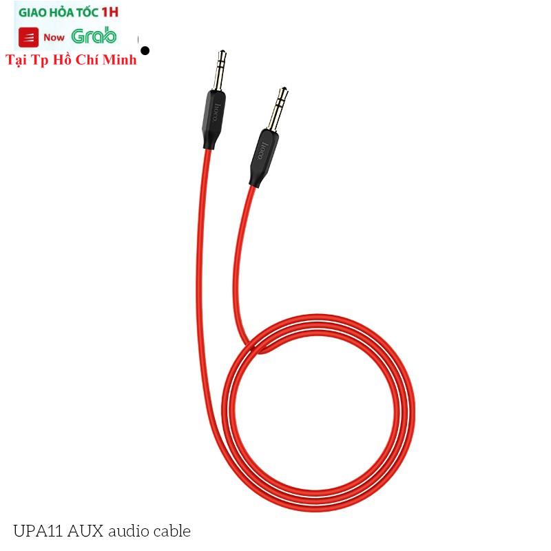 Hoco Upa11 Aux Audio Cable 1M Tpe Outer Braid Flexible Cable