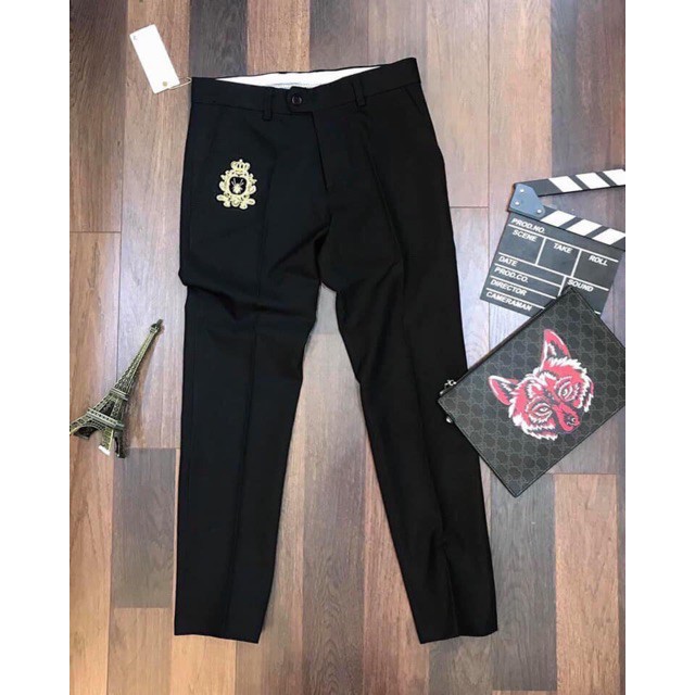 Free ship 99K/Quần Âu Thời Trang Thêu Ong Vàng🍀 | BigBuy360 - bigbuy360.vn