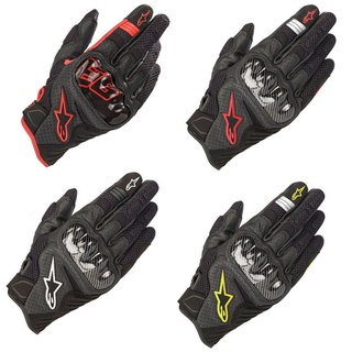 Găng tay Alpinestars chạm màn hình cảm ứng thiết kế có ngôi sao nhỏ chống trầy xước đeo khi đua xe mô tô