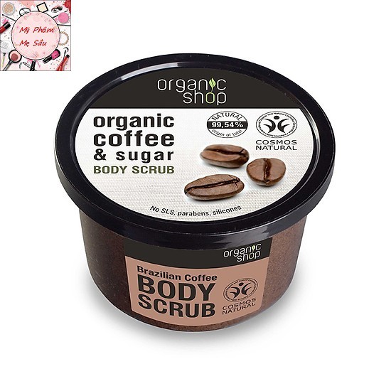 Tẩy Tế Bào Chết Organic Shop Organic Coffee &amp; Sugar Body Scrub