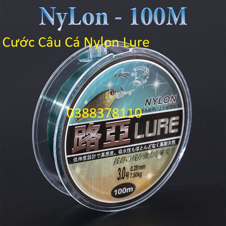 Dây Cước Câu Cá Nylon Lure 100m