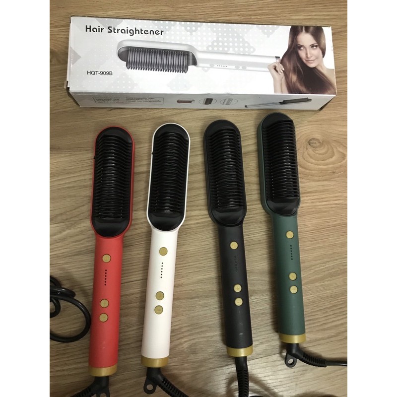 LƯỢC ĐIỆN TẠO KIỂU TÓC 4 in 1 ĐA NĂNG DƯỠNG TÓC BÓNG MƯỢT HAIR STRAIGHTENER Mã 04