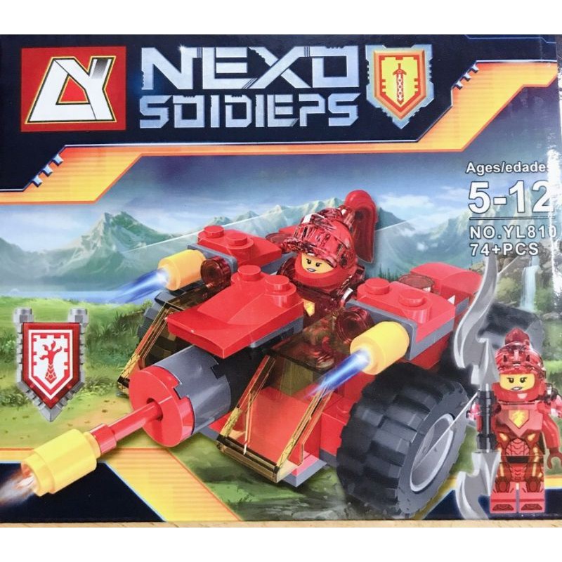 lego Lắp ráp robot nexo, đồ chơi trẻ em