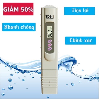 Bút Thử Nước TDS-3 Chính Hãng Kiểm Chất Lượng Nước Có Bao Da giúp Bảo Vệ Sức Khỏe Gia Đình