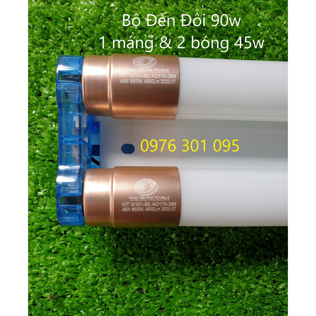 Bộ Led Đôi 1m2 - 90w (1 máng & 2 bóng 45w)