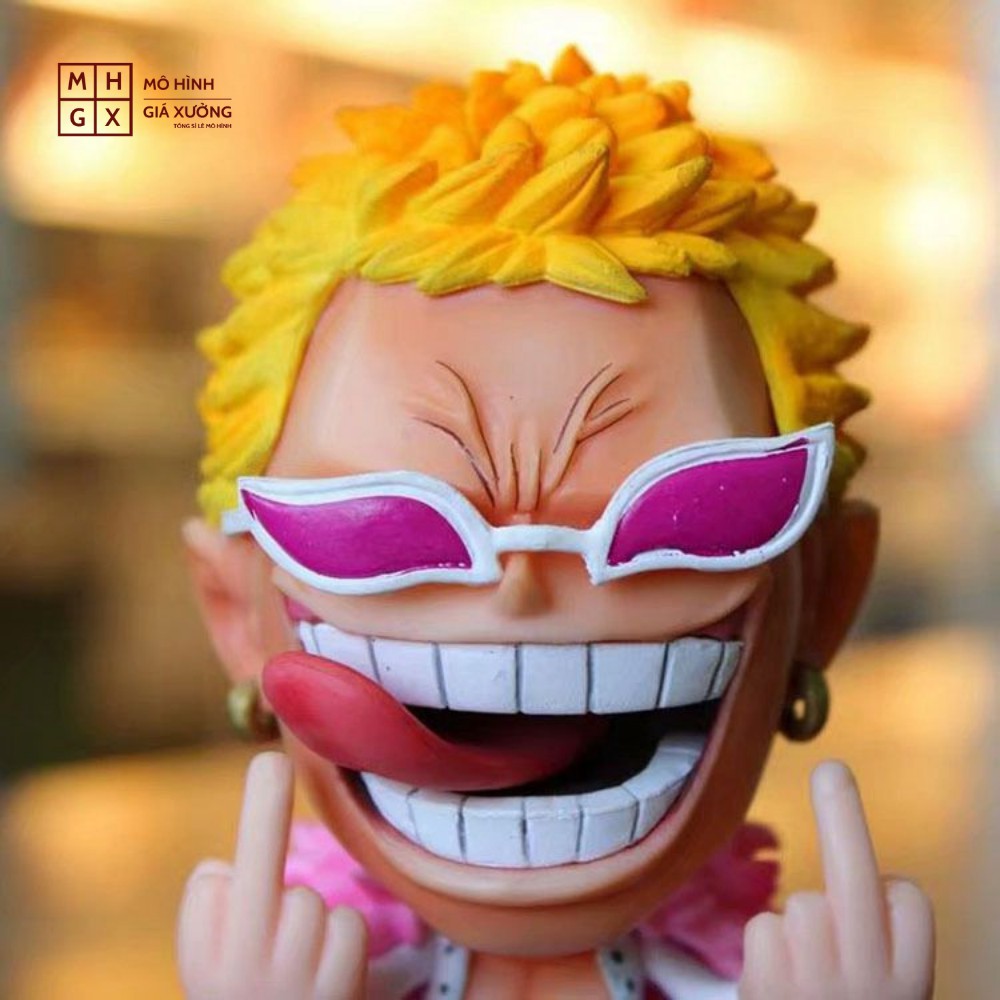 Mô hình Donquixote Doflamingo One Piece Cao 10cm - Tượng Figure Vua Hải Tặc