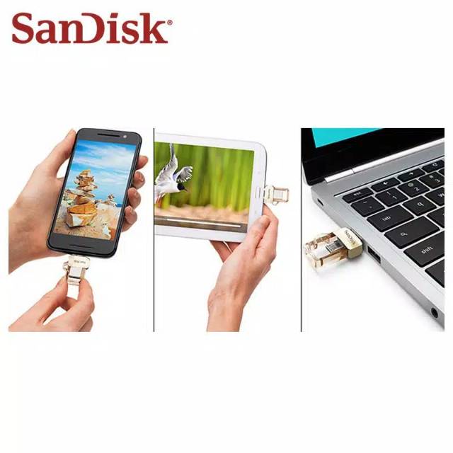 Usb 3.0 Sandisk Ultra Dual Drive M3.0 128gb