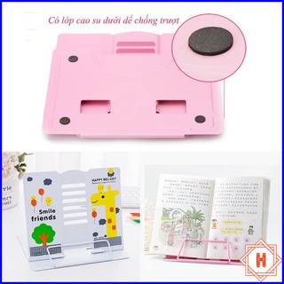 Giá Kẹp Đỡ Sách Để Bàn Chống Cận Thị thông Minh Cho Bé