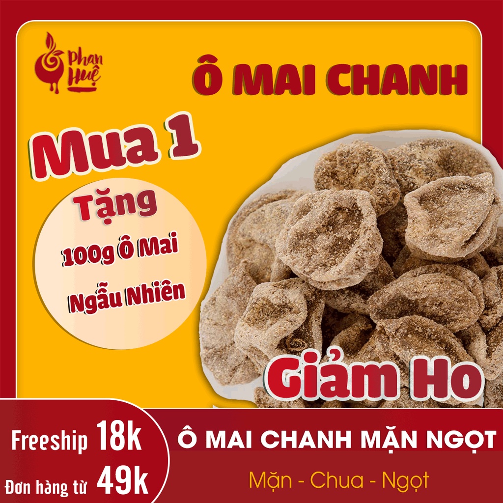 Ô mai xí muội chanh mặn ngọt Hà Nội Phan Huệ. Chanh tươi Miền Bắc chọn lọc. Giảm ho, giảm viêm họng cực tốt