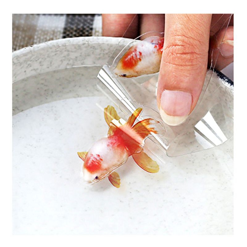 Sticker Dán Trang Trí Hình Cá 3d