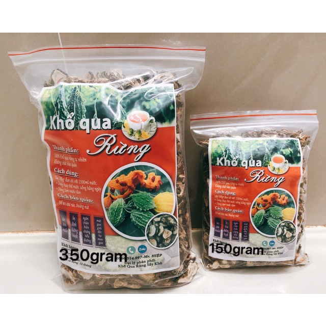 [HOT] 150gram KHỔ QUA RỪNG (MƯỚP ĐẮNG RỪNG) THÁI LÁT SẤY KHÔ