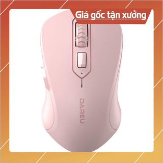 [Chất lượng] Chuột không dây Dareu LM115G - Có pin - Màu hồng cực kute - Chính hãng - BH 24 tháng [Được Xem Hàng]