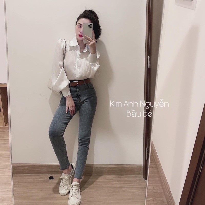 BÁN SỈ ÁO SƠ MI LỤA TRẮNG CHO NỮ | BigBuy360 - bigbuy360.vn