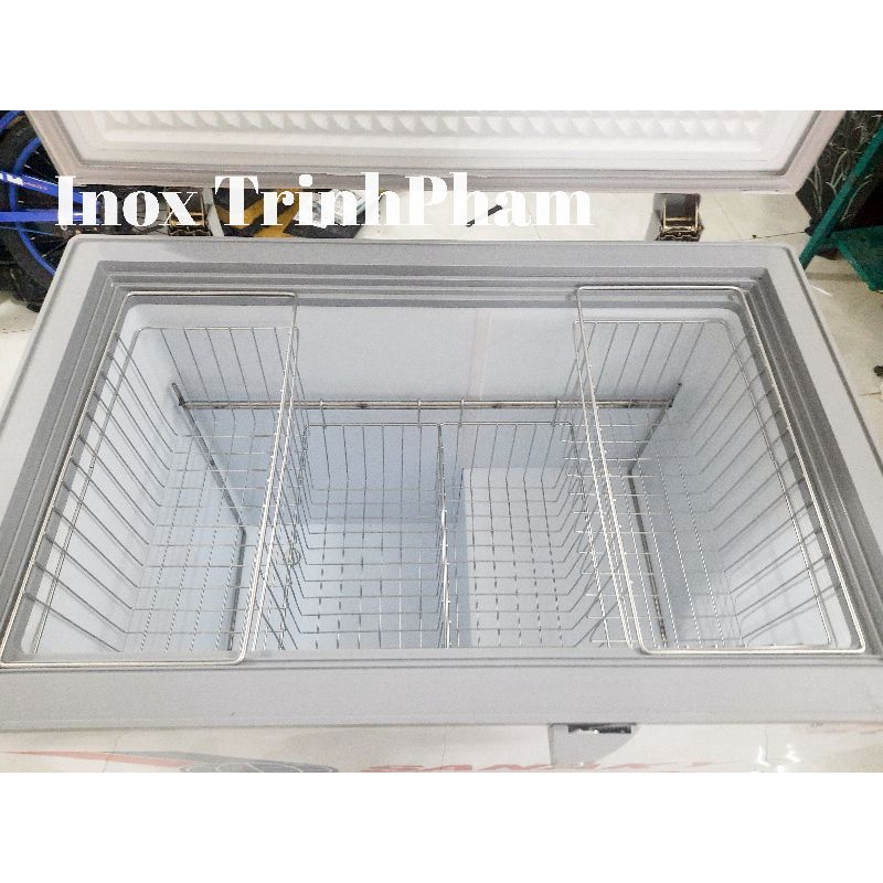Compo 4 Rổ Tủ Đông Lạnh và Khung Treo Thiết Kế Tầng(hàng gia công theo kích thước riêng của từng Tủ Đông)