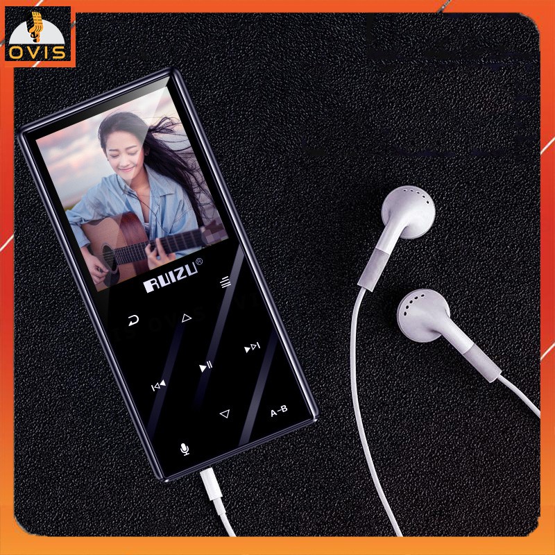 Ruizu D29 - Máy Nghe Nhạc Lossless, Hỗ Trợ Bluetooth