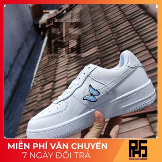 😍giày thể thao nam nữ😍af1 full trắng😍chuẩn 1:1😍full box+bill+phụ kiện😍af1 white😍phạm hùng sneaker đông các😍